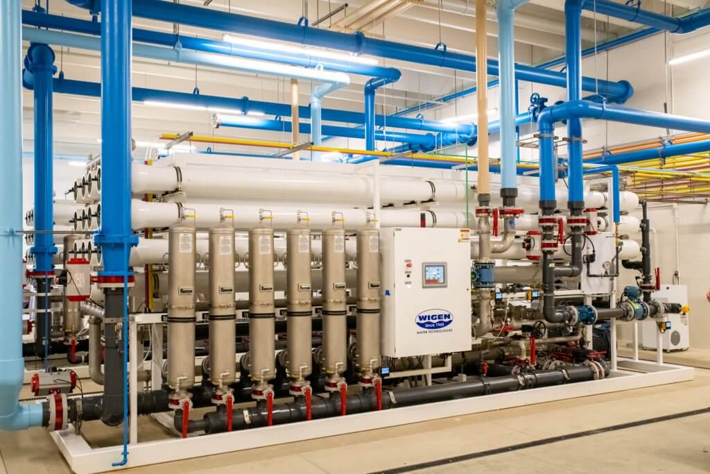 Water management in industrial plants